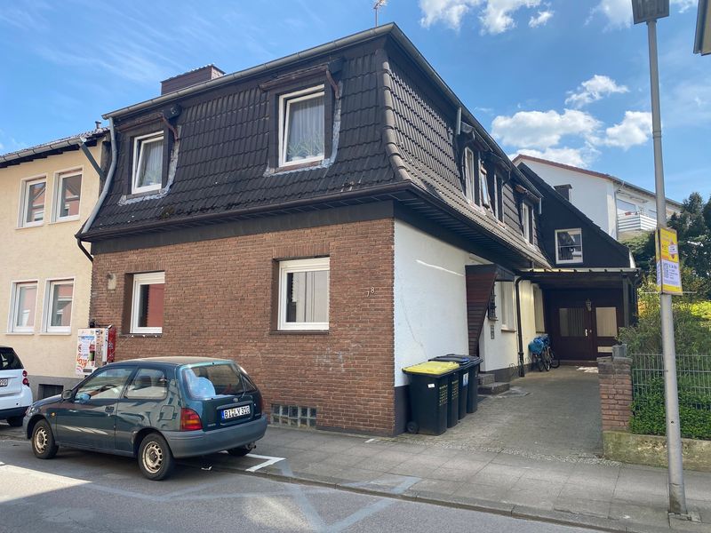 Gemütliche 1-Zimmer-Erdgeschosswohnung mit Einbauküche und neuem Bad in zentraler Lage Bielefelds